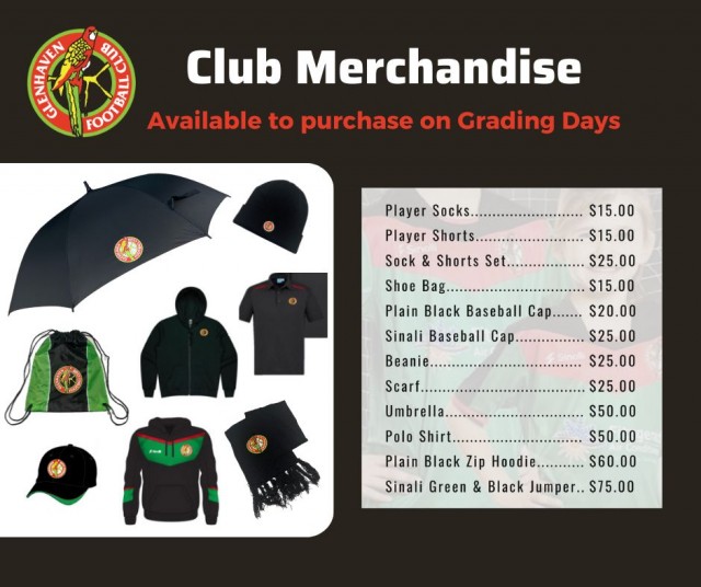 Club Merchandise & Gear