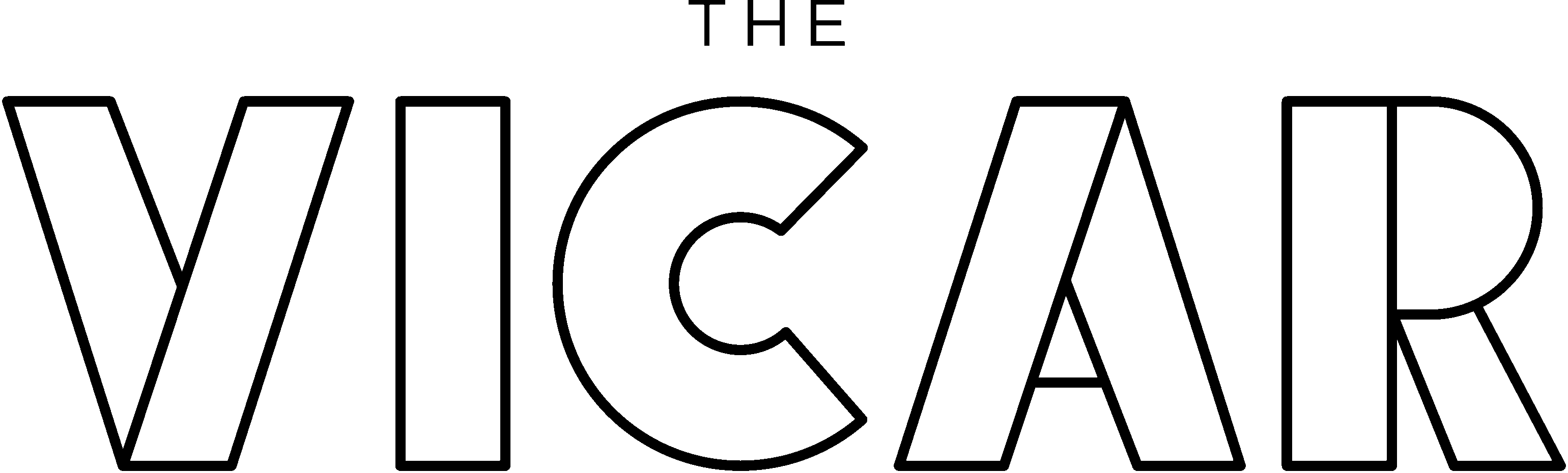 thevicarlogo BLK